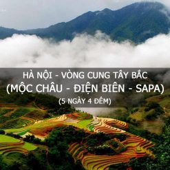 Tour Hà Nội - Vòng Cung Tây Bắc 5N4Đ (Mộc Châu - Điện Biên - Sapa)