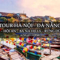 Tour Hà Nội - Đà Nẵng – Sơn Trà – Hội An – Bà Nà Hills – Rừng Dừa 7 Mẫu 4N3Đ